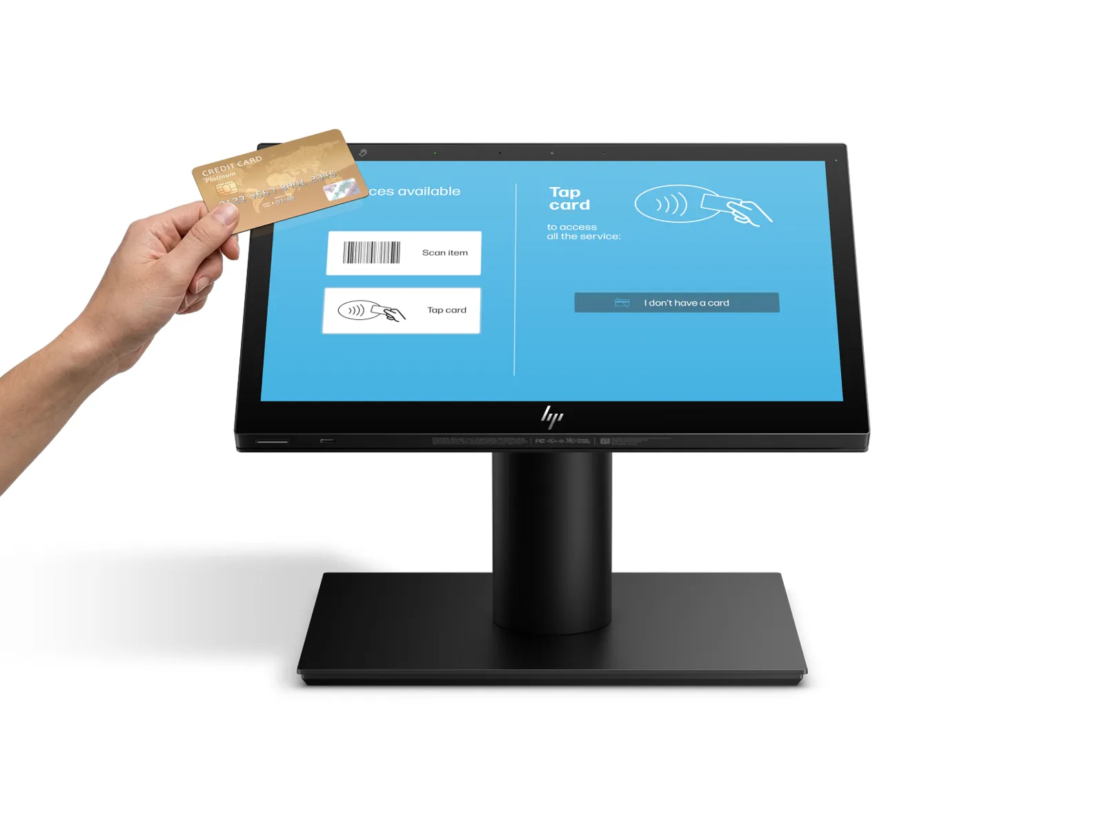 HP Engage One G2 AiO System, front view