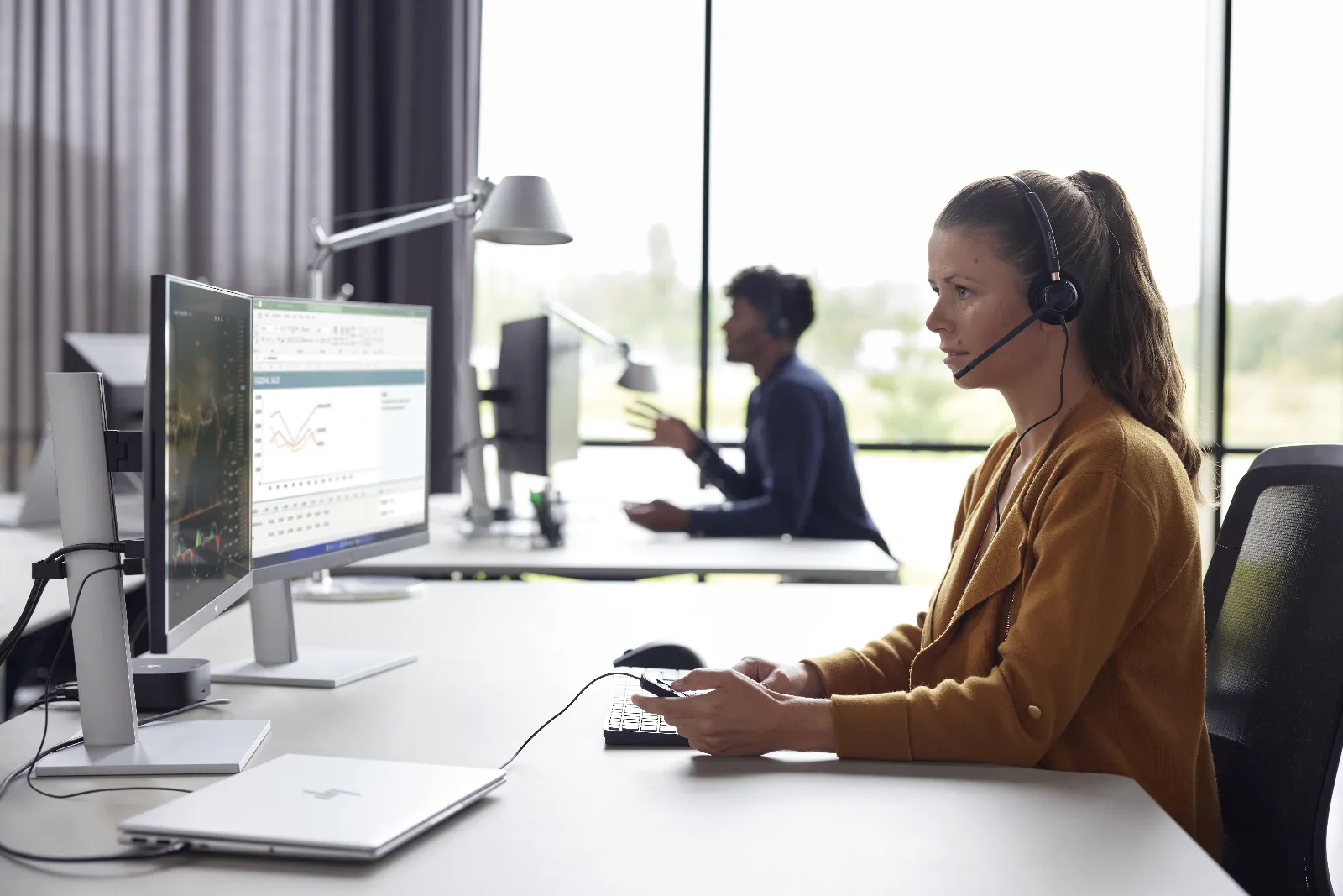 HP Poly EncorePro 530 Headset +Quick Disconnect