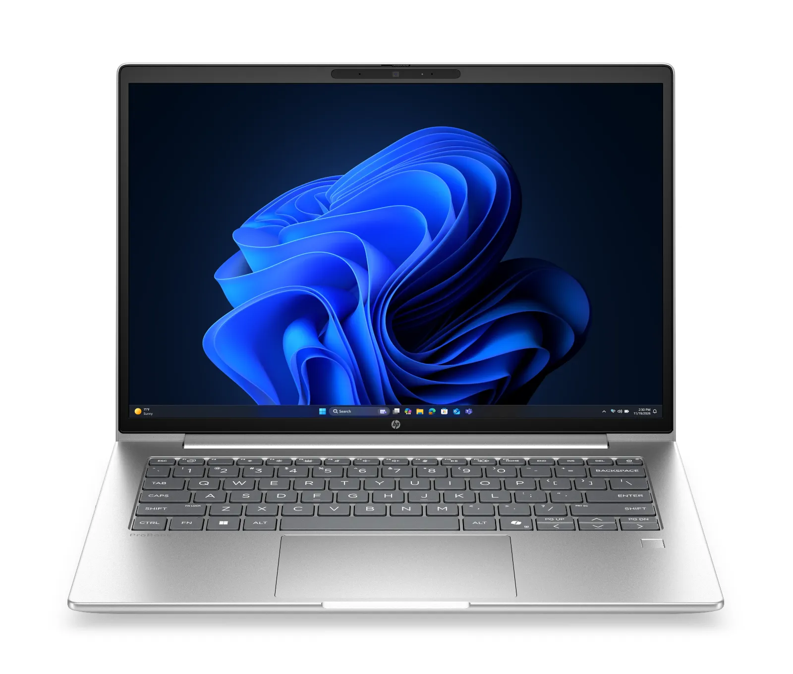 HP ProBook 4 G2ah 14 inch Notebook PC, front view