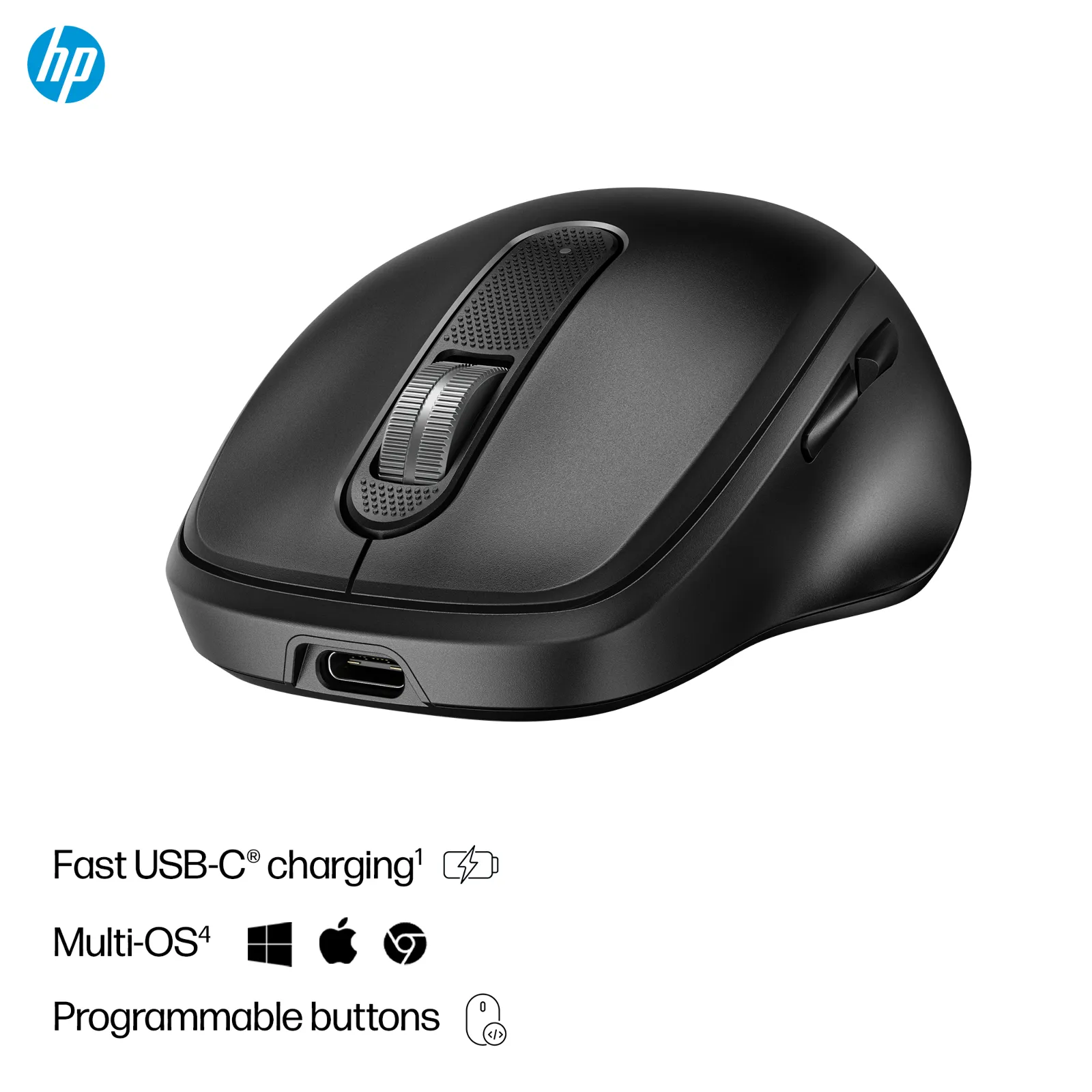 HP 515 Ultra-Fast Rechargeable Wireless mouse