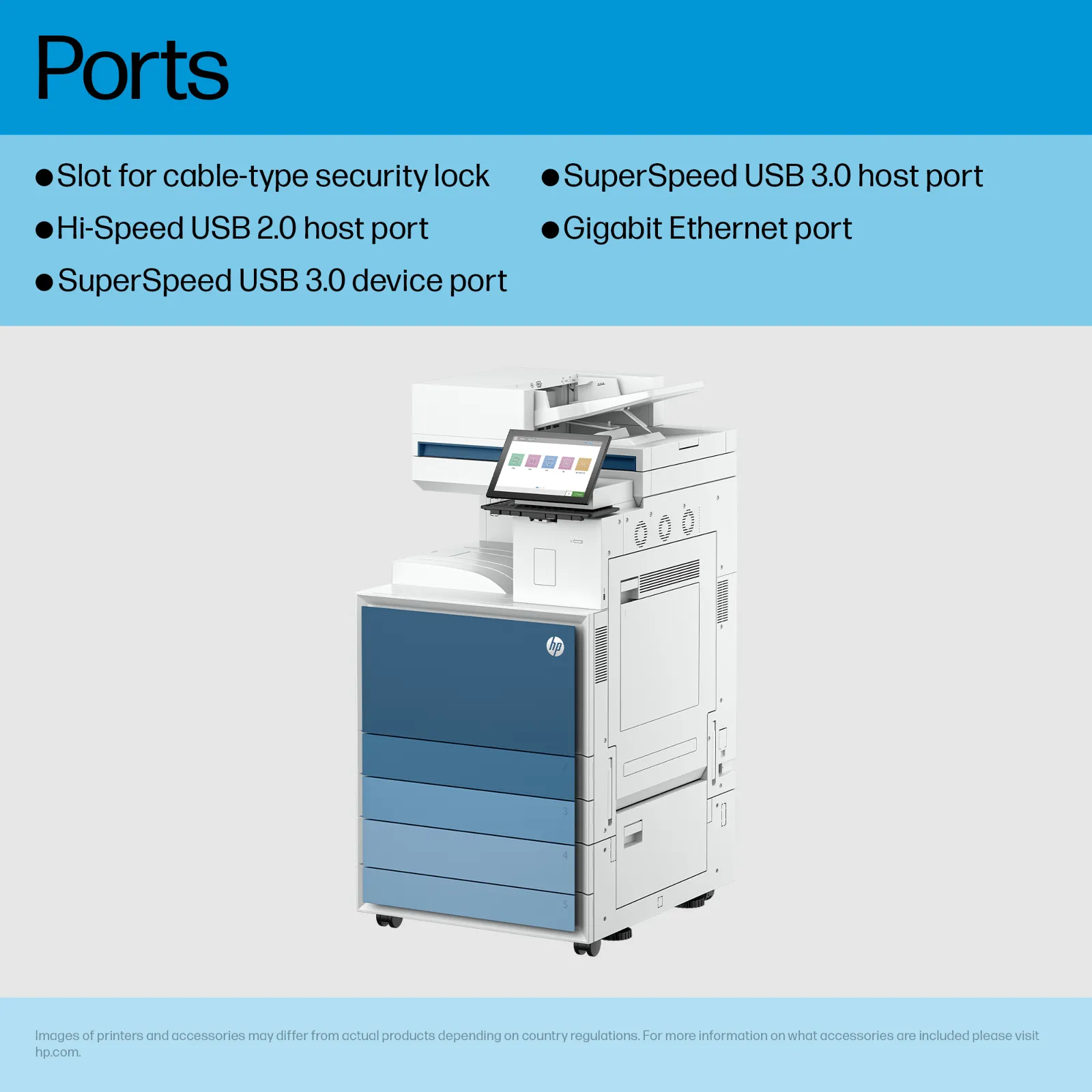 HP LaserJet Enterprise LaserJet Ent Flw MFP 8601z