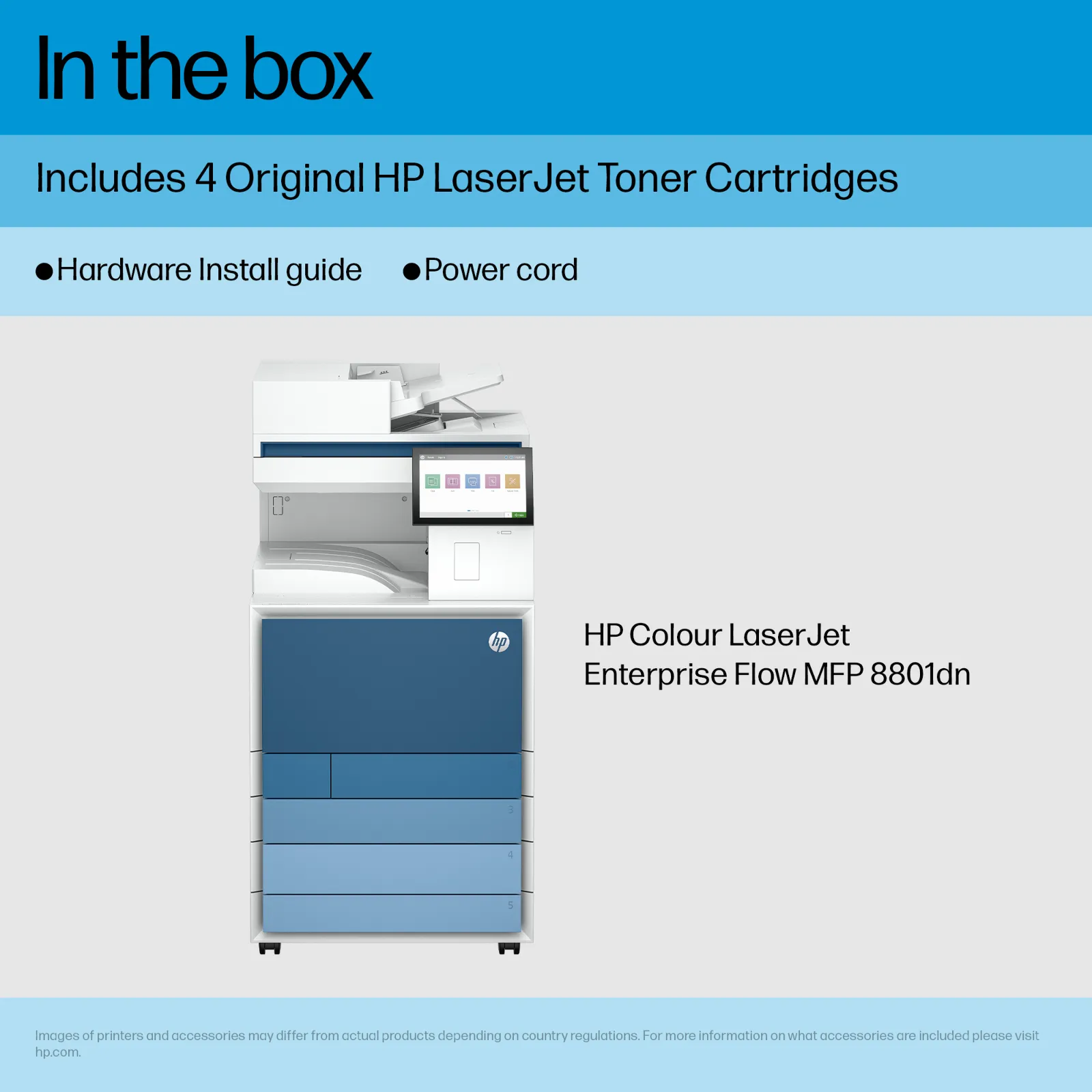 HP Clr LaserJet Ent MFP 8801dn Prntr