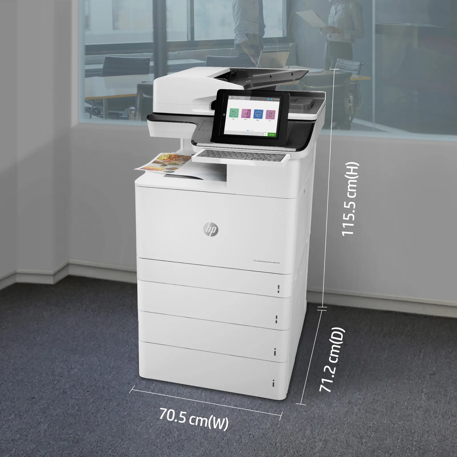 HP Color LaserJet Enterprise Flow MFP M776z