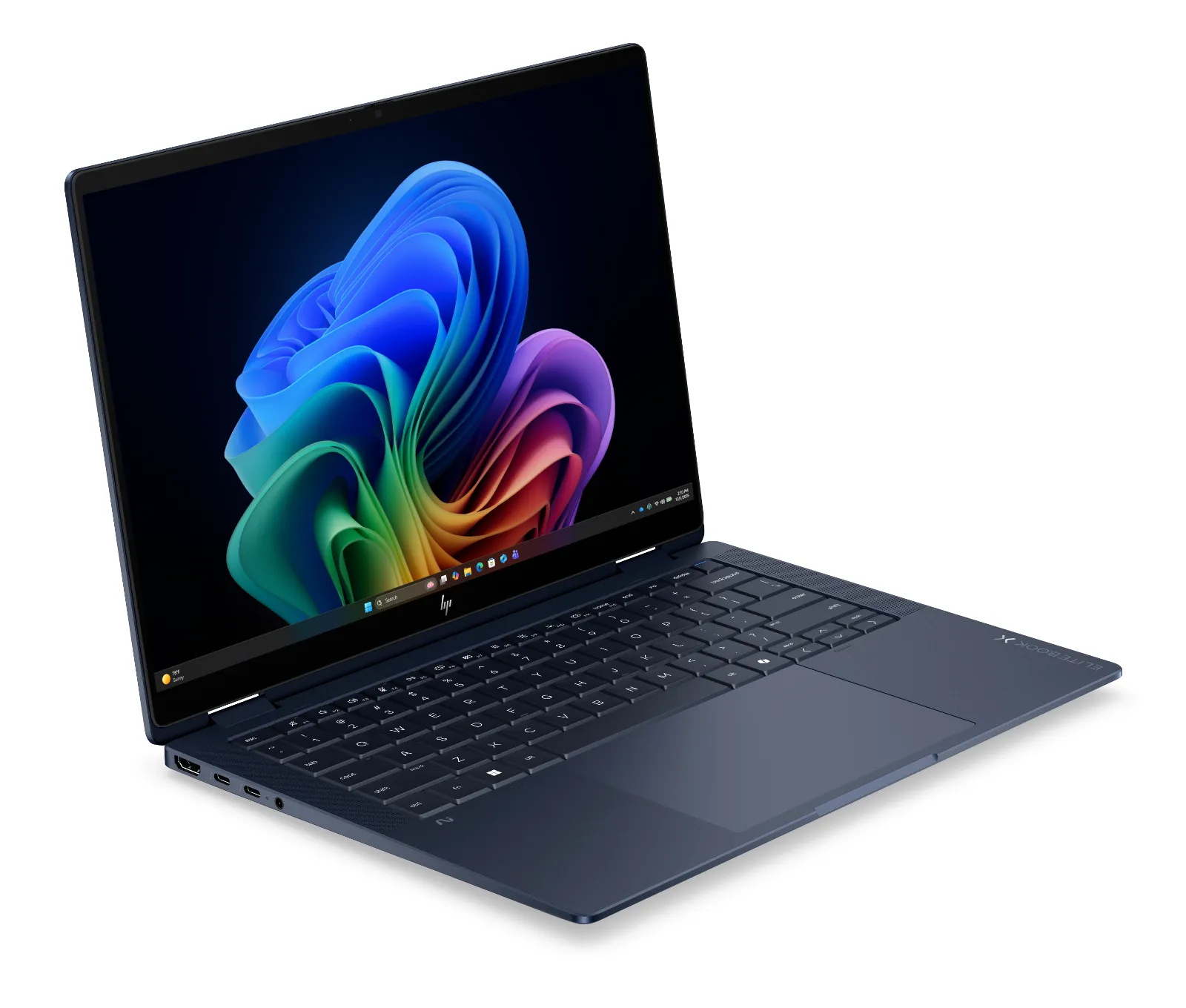 HP EliteBook X Flip G2i 14 inch Notebook Next Gen AI PC, right side view