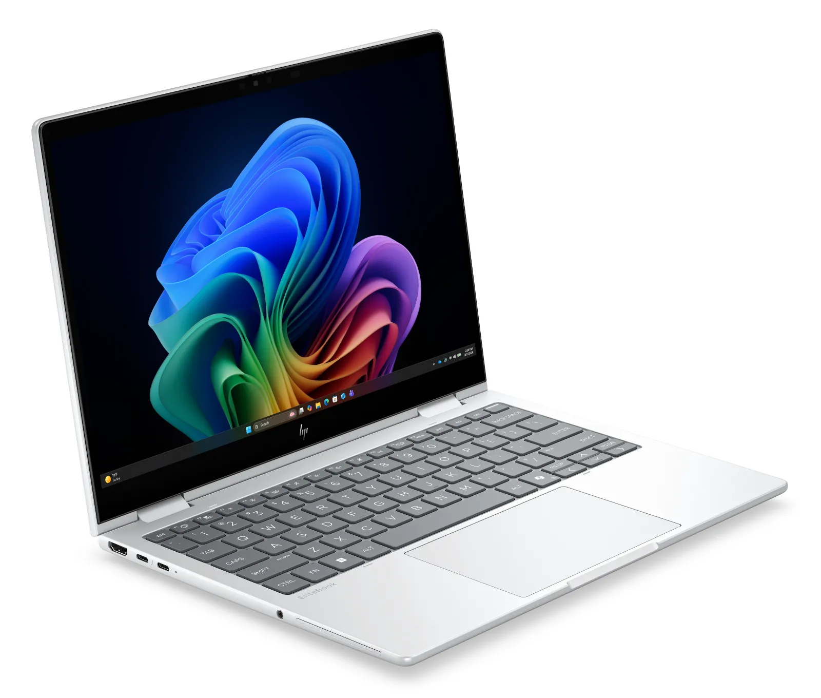 HP EliteBook 8 Flip G2i 13 inch Notebook Next Gen AI PC, right side view
