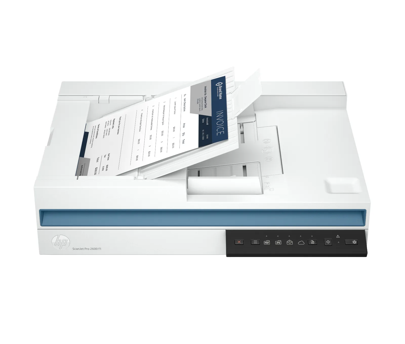 HP ScanJet Pro 2600 f1, front view