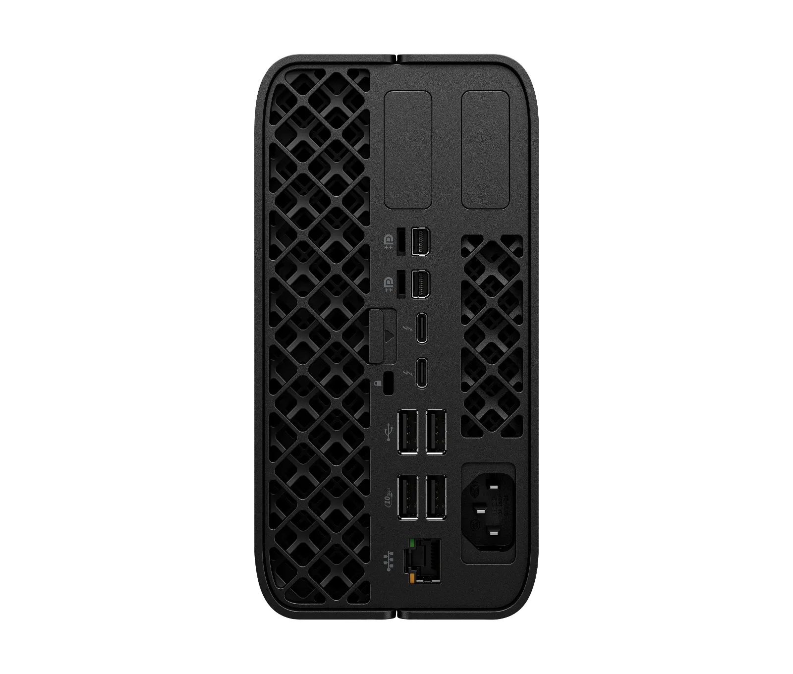 HP Z2 Mini G1a Workstation Desktop PC, rear view