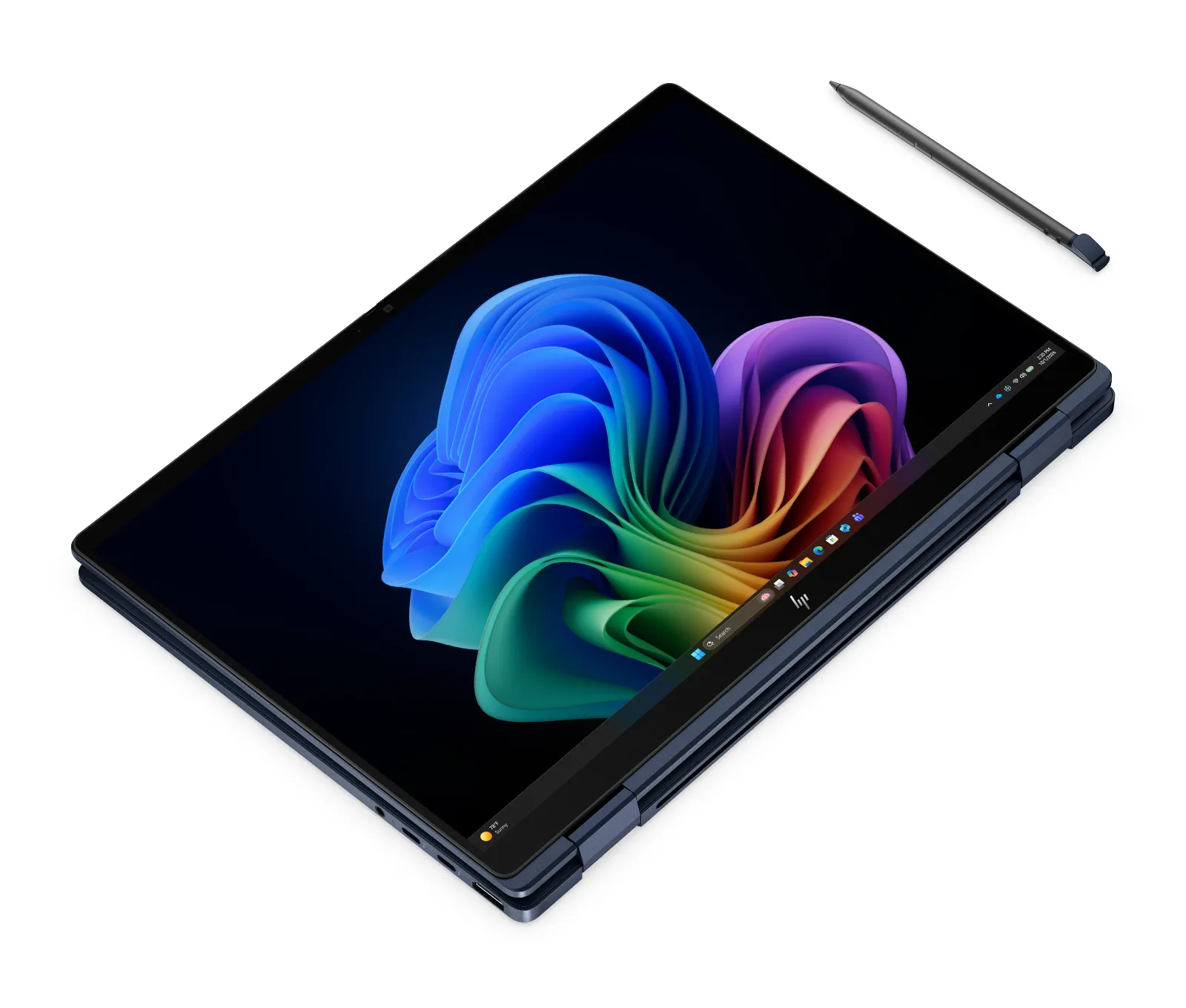 HP EliteBook X Flip G2i 14 inch Notebook Next Gen AI PC, top view