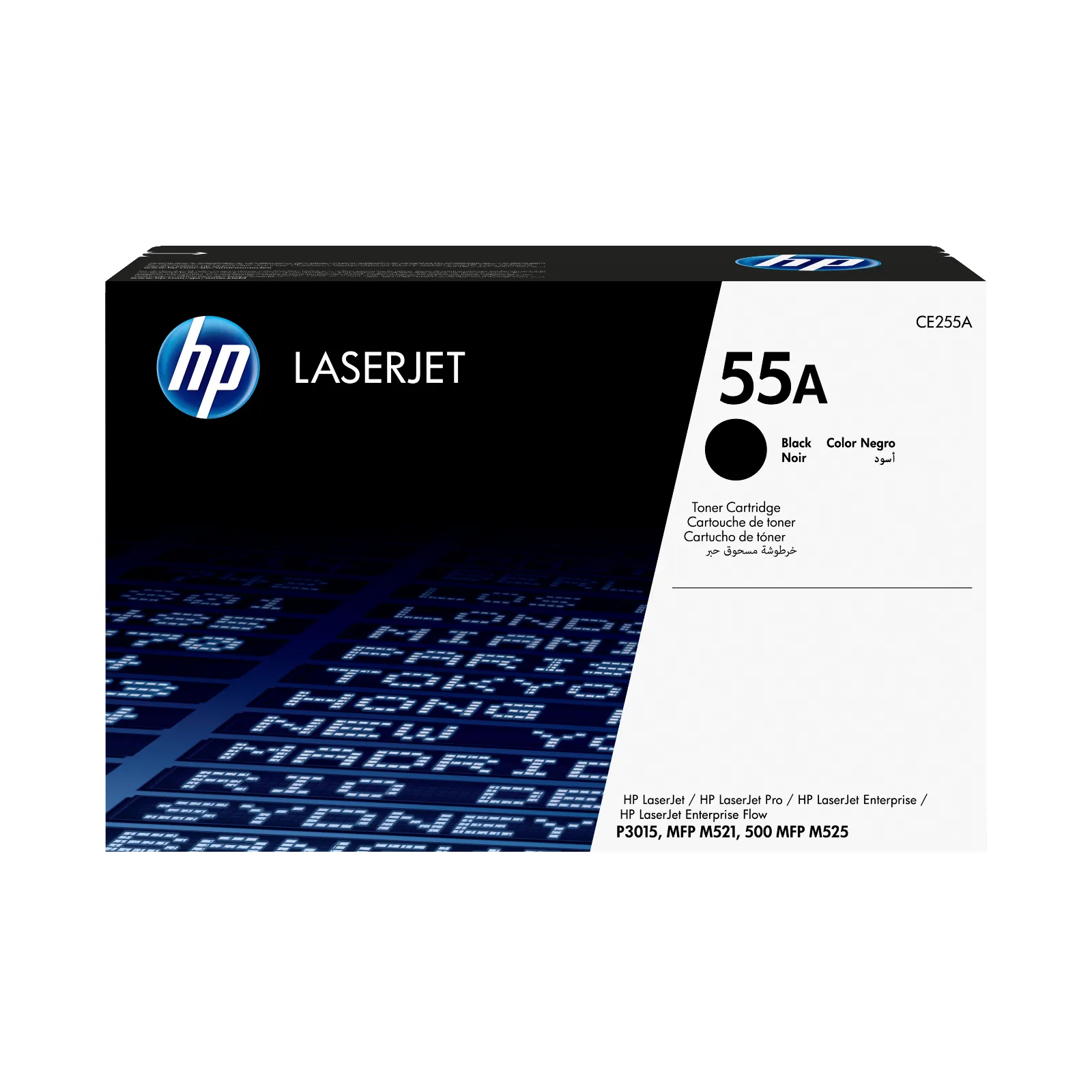 HP 55A Black Original LaserJet toner cartridge