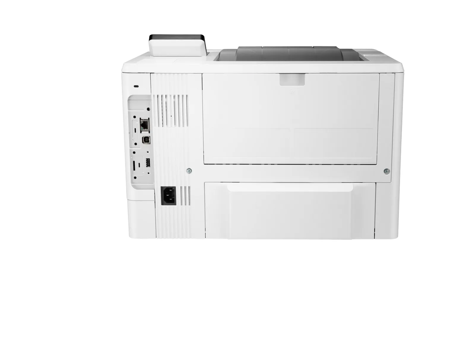 HP LaserJet Enterprise M507dn, rear view