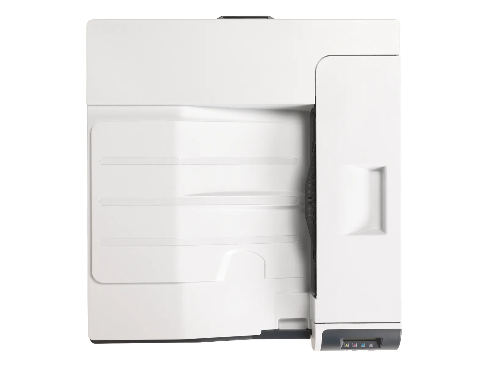 HP Color LaserJet Professional CP5225dn Printer, top view