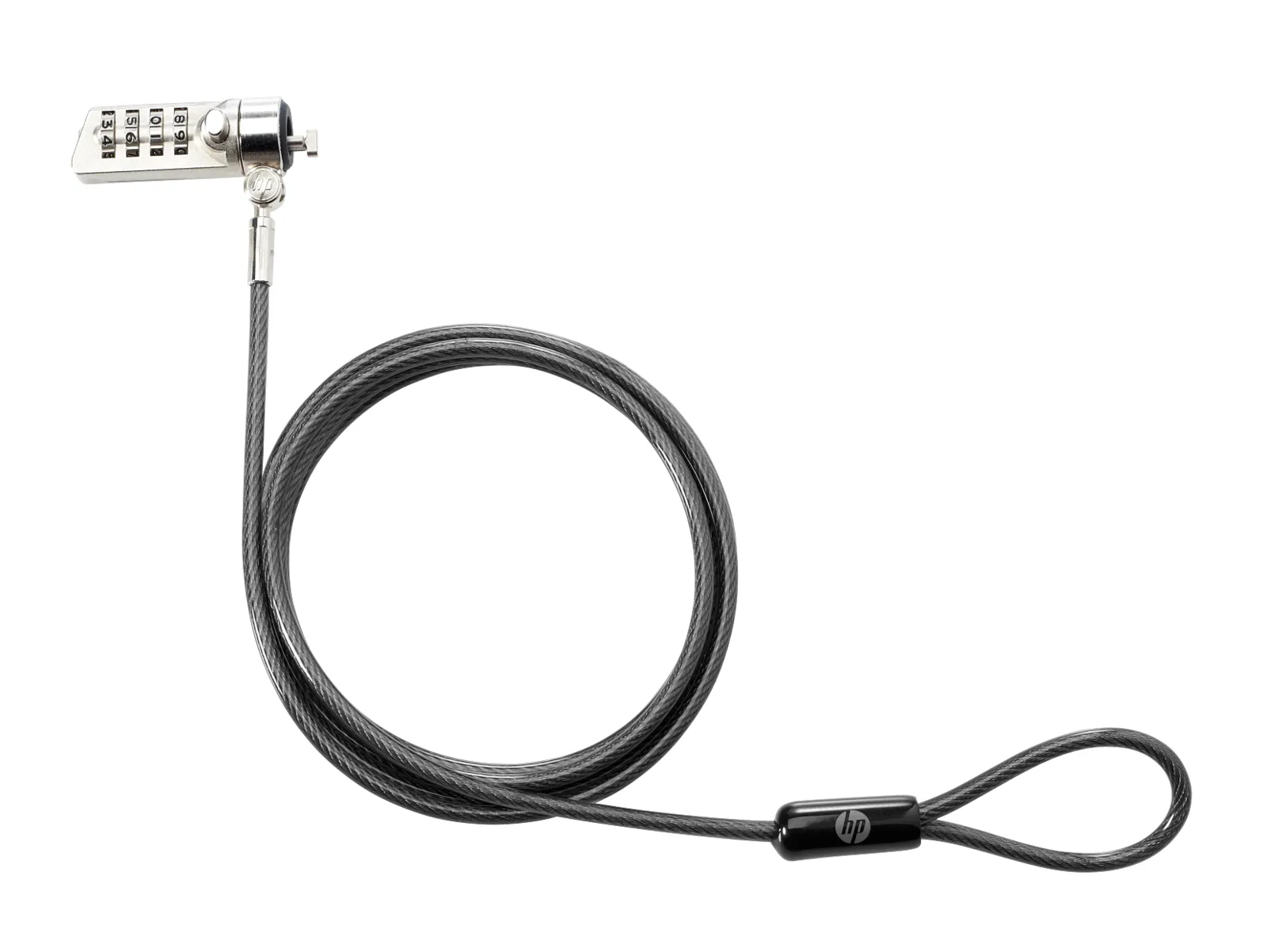 HP Essential Combination Lock, front view