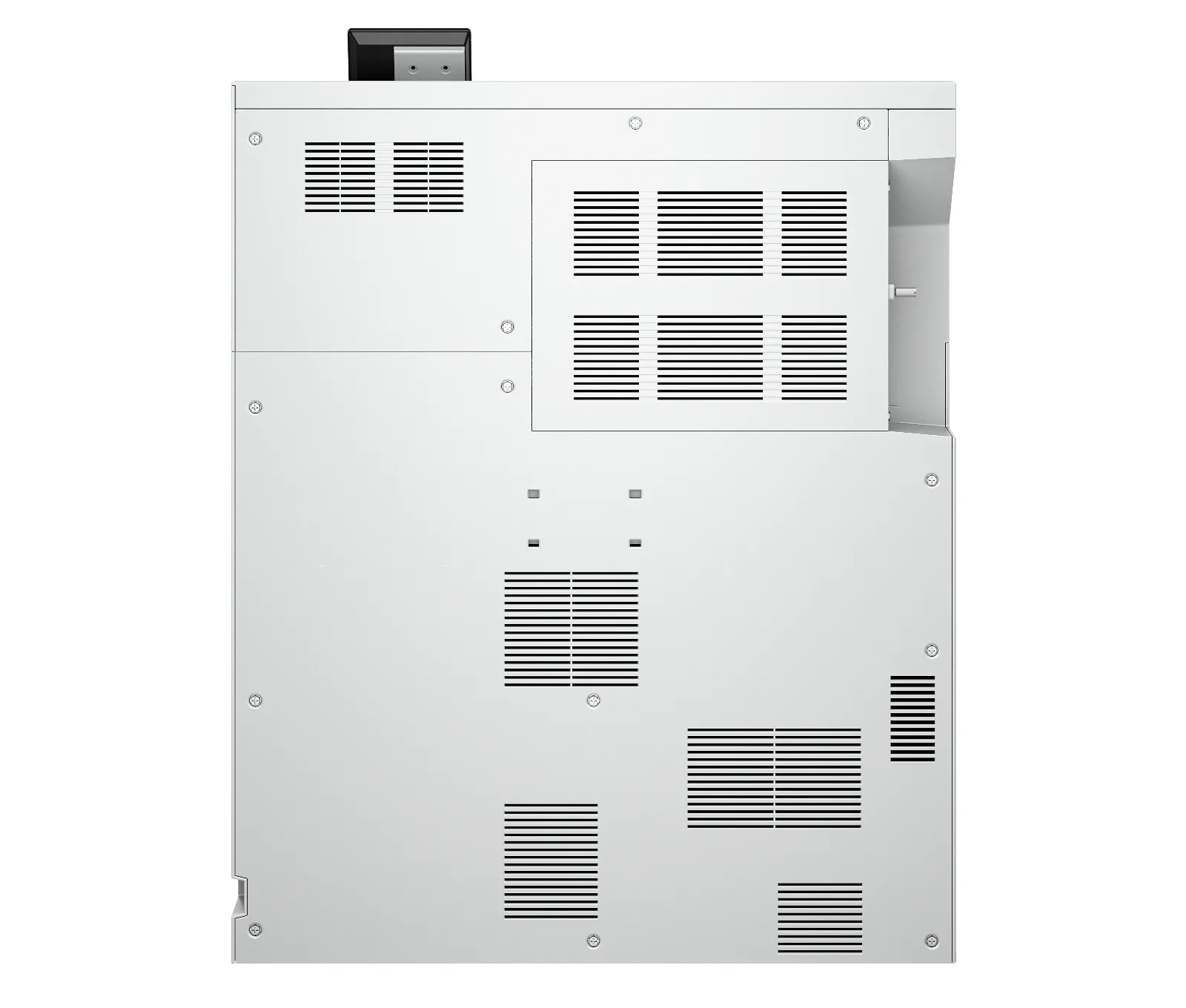 HP LaserJet Enterprise 8501dn, rear view