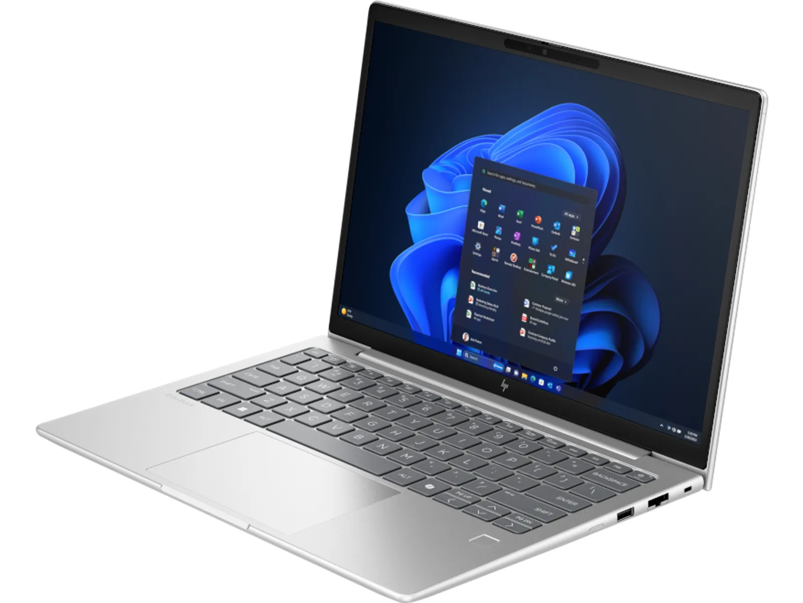 HP EliteBook 6 G1i 13 inch Notebook AI PC, left side view