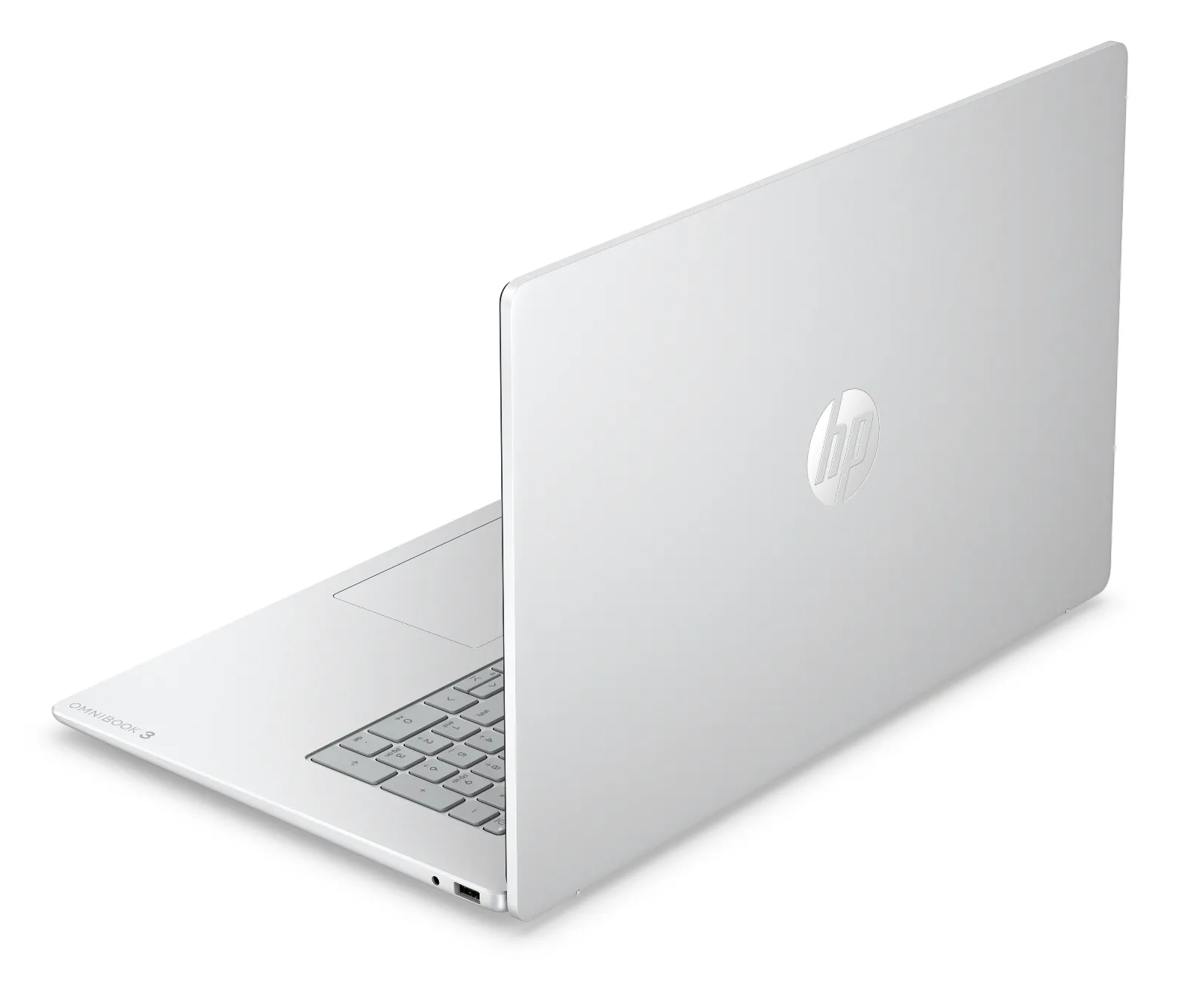 HP OmniBook 3 Laptop AI 17-dg0010TU, rear view