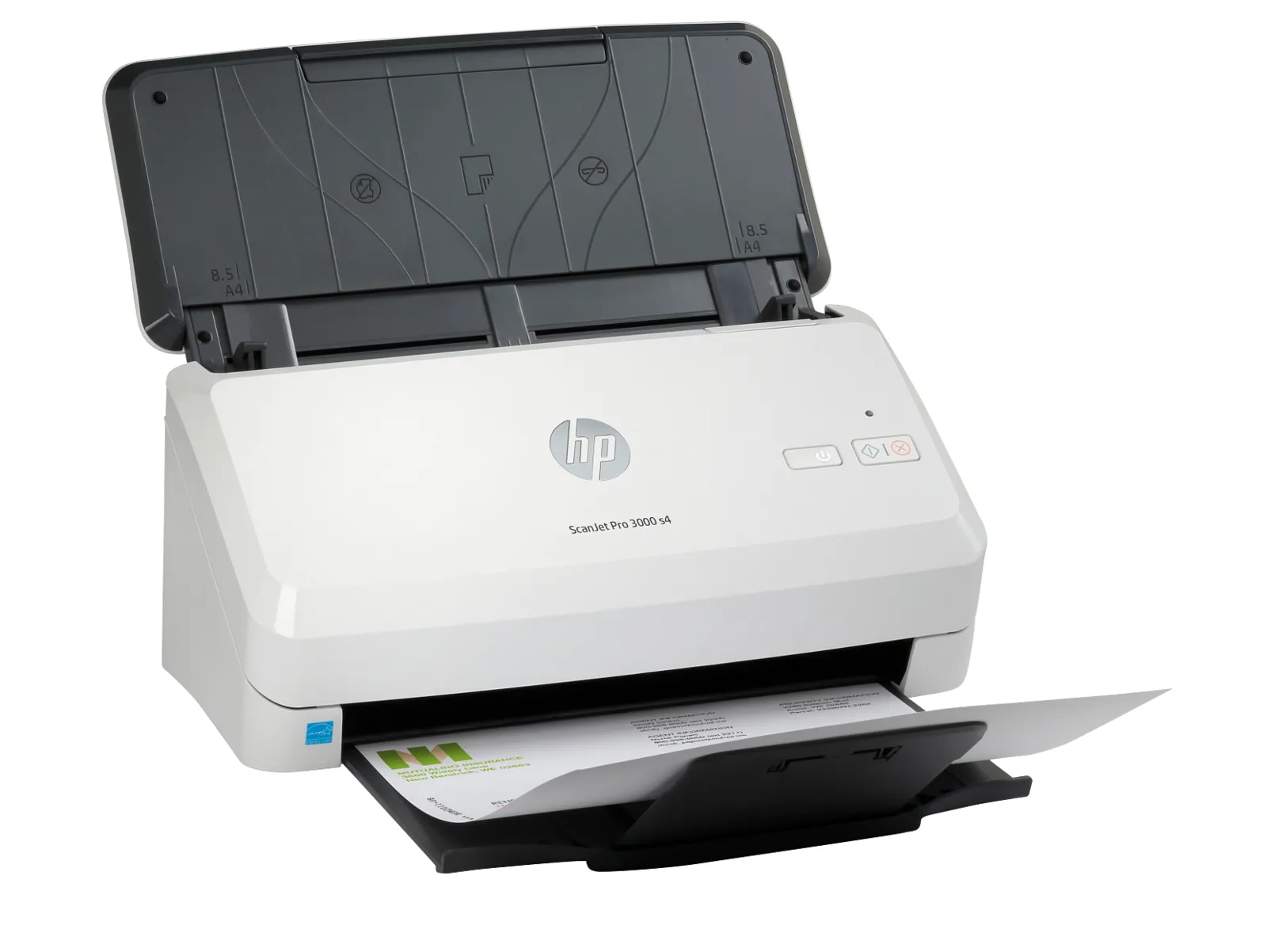 HP ScanJet Pro 3000 s4 Sheet-feed Scanner, right side view