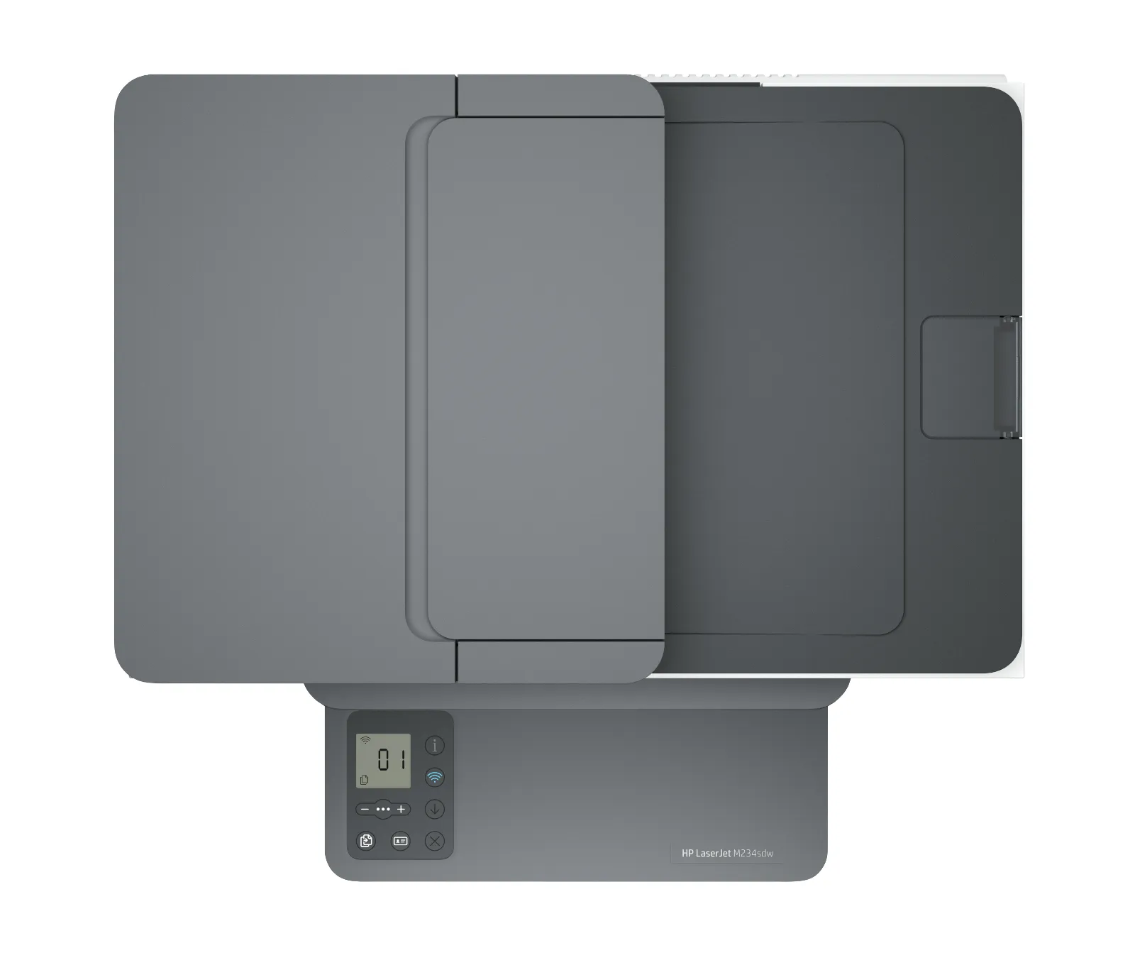 HP LaserJet MFP M234sdw Printer, top view