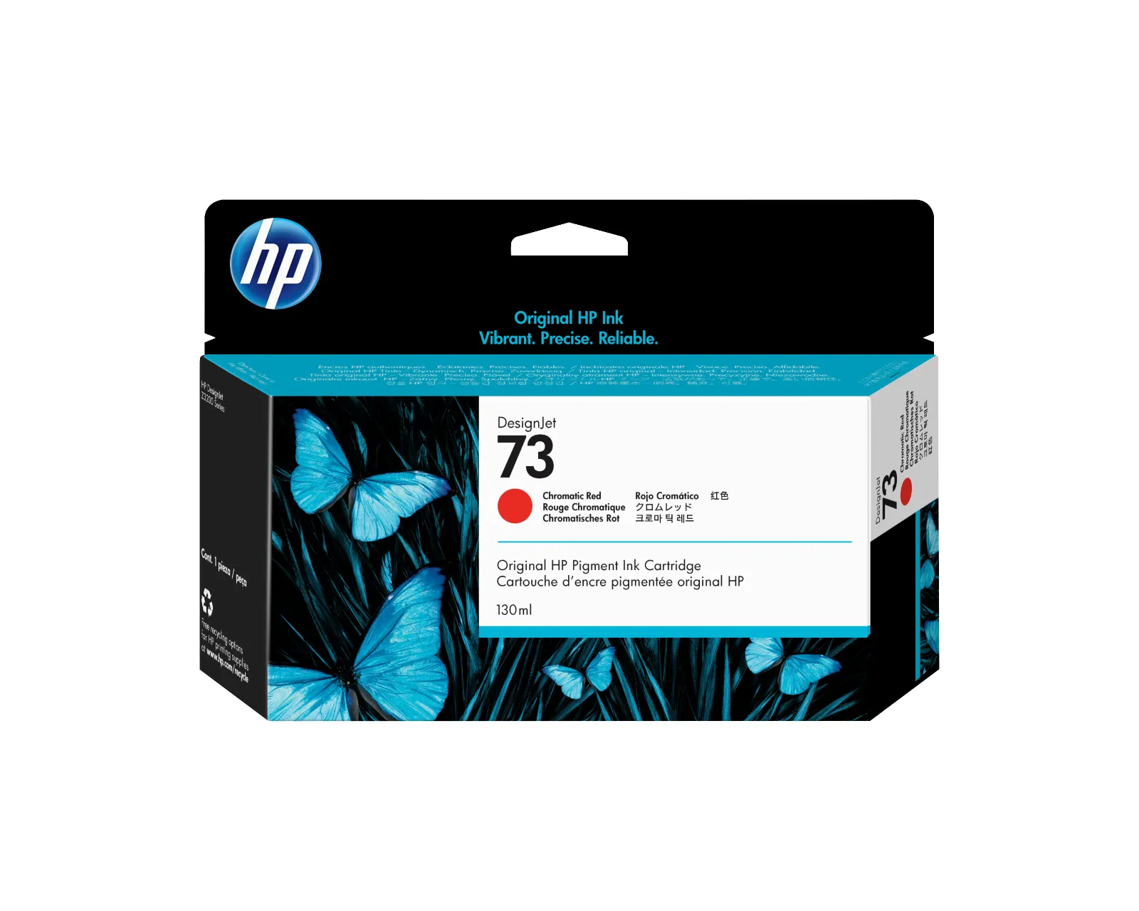 HP 73 130-ml Chromatic Red DesignJet Ink Cartridge print head