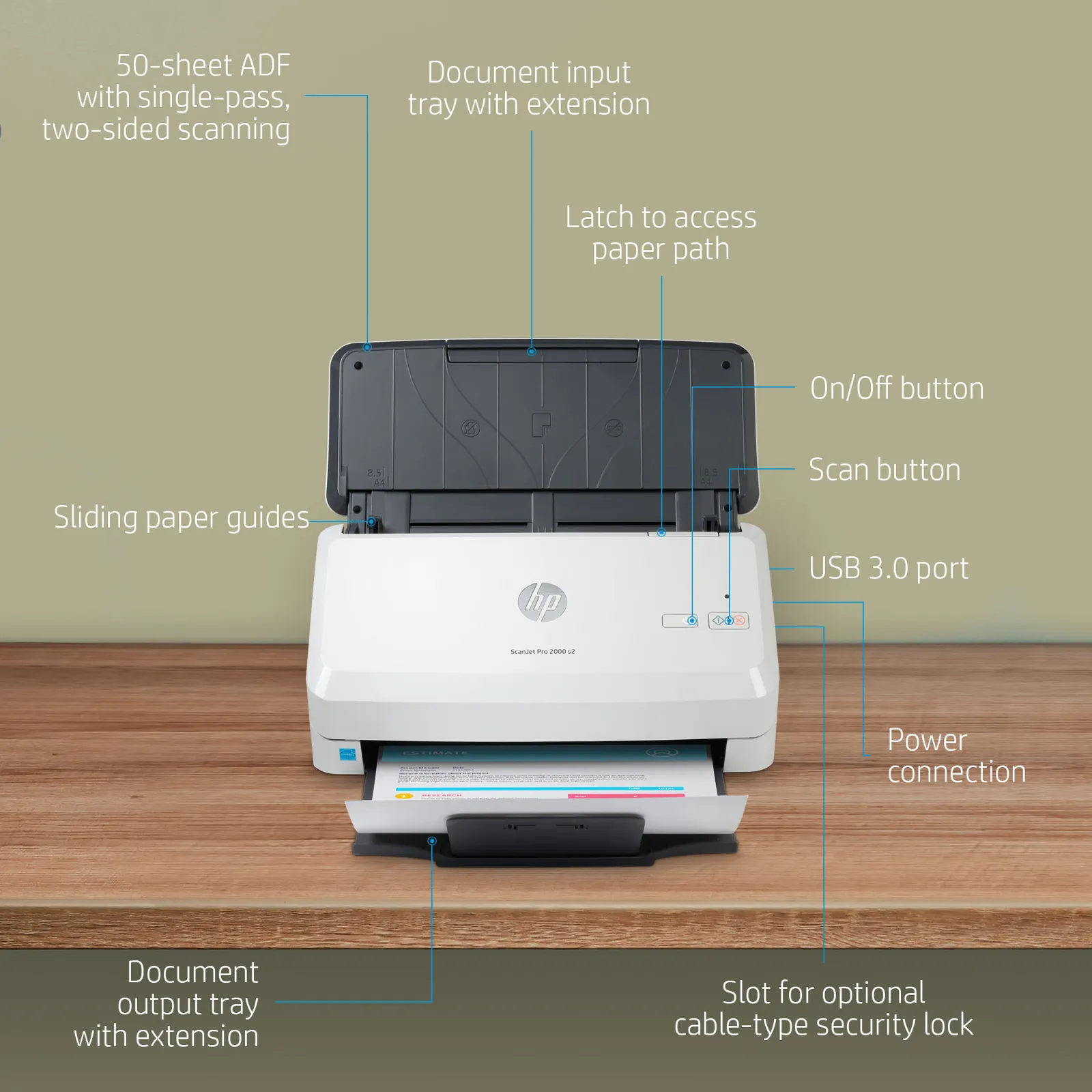 HP ScanJet Pro 2000 s2
