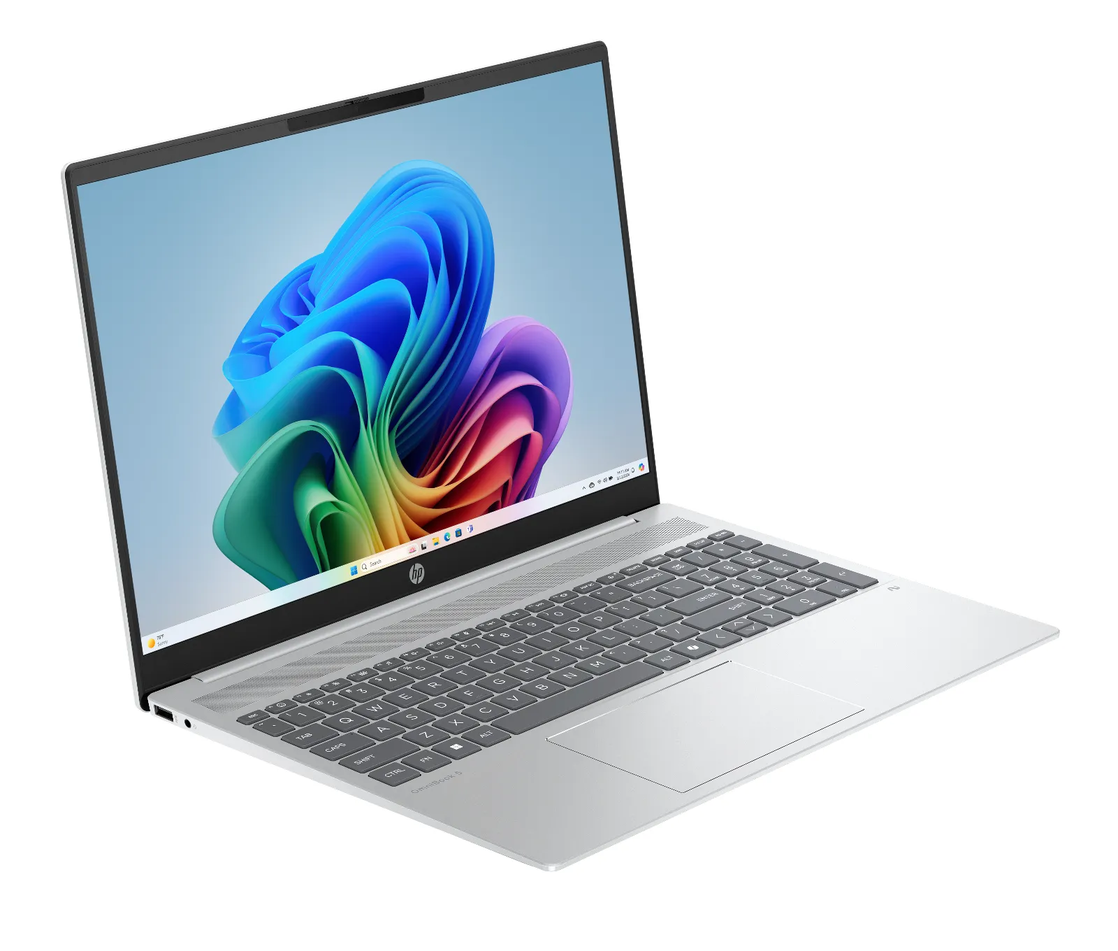 HP OmniBook 5 Laptop Next Gen AI 16-ag1004AU, right side view