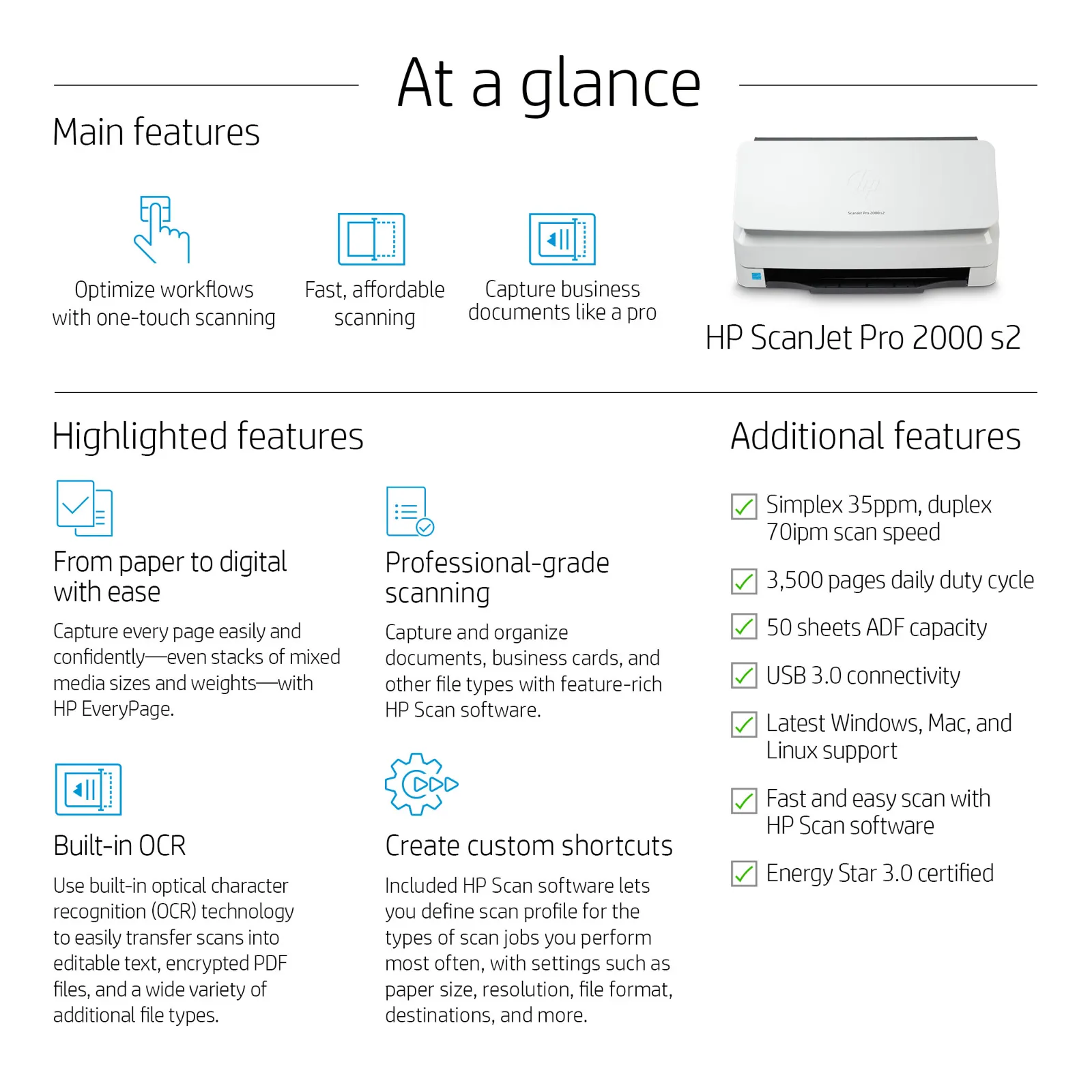 HP ScanJet Pro 2000 s2