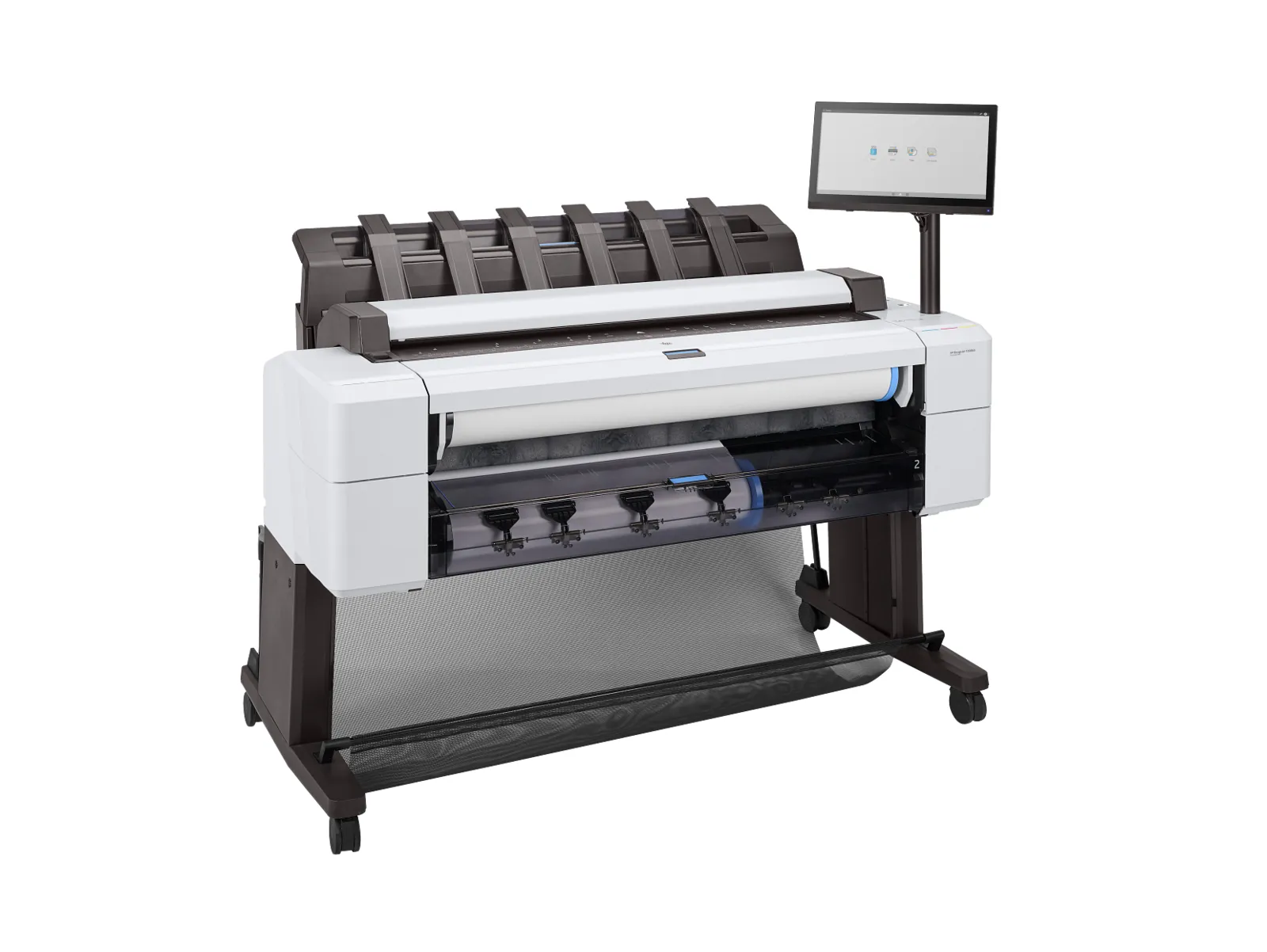 HP DesignJet T2600dr 36-in PostScript Multifunction Printer Plus Edition - Build Connected, right side view