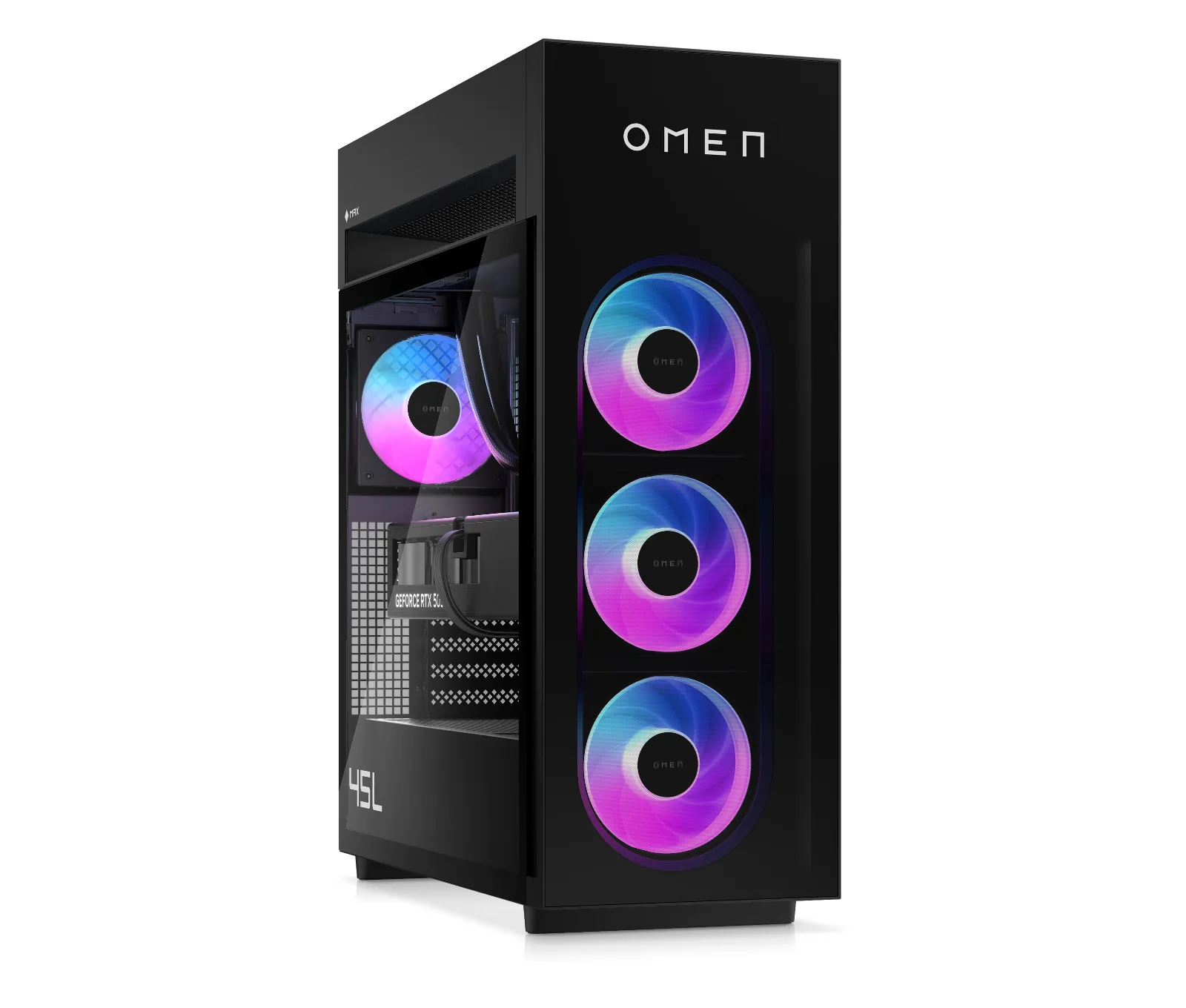 OMEN MAX 45L Gaming DT GT23-0013a PC, right side view