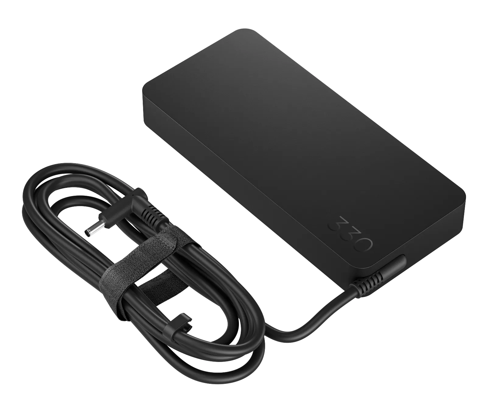 HP 330W Smart AC Adapter, left side view