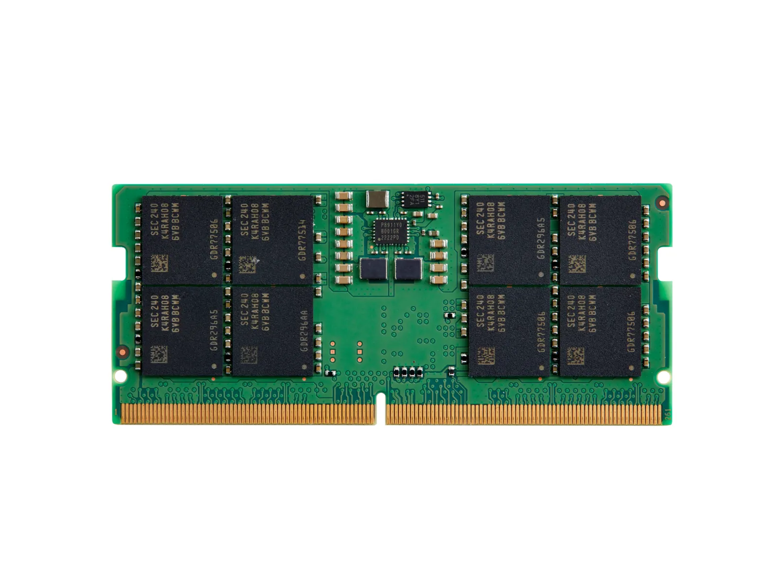 HP 16GB DDR5 5600MHz SODIMM Memory, front view
