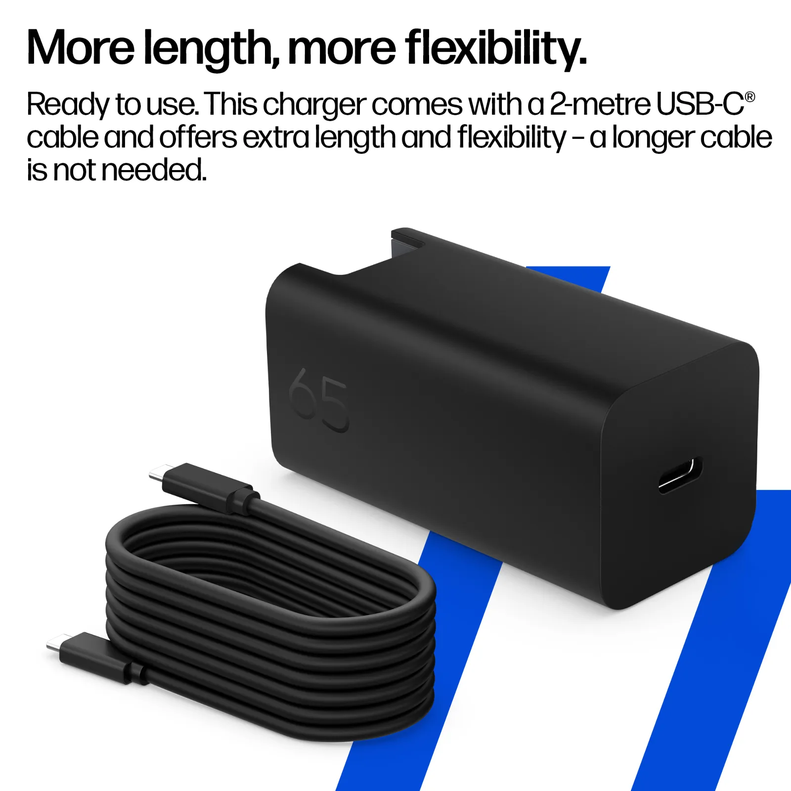 HP 65W GaN Wall Charger power adapter/inverter