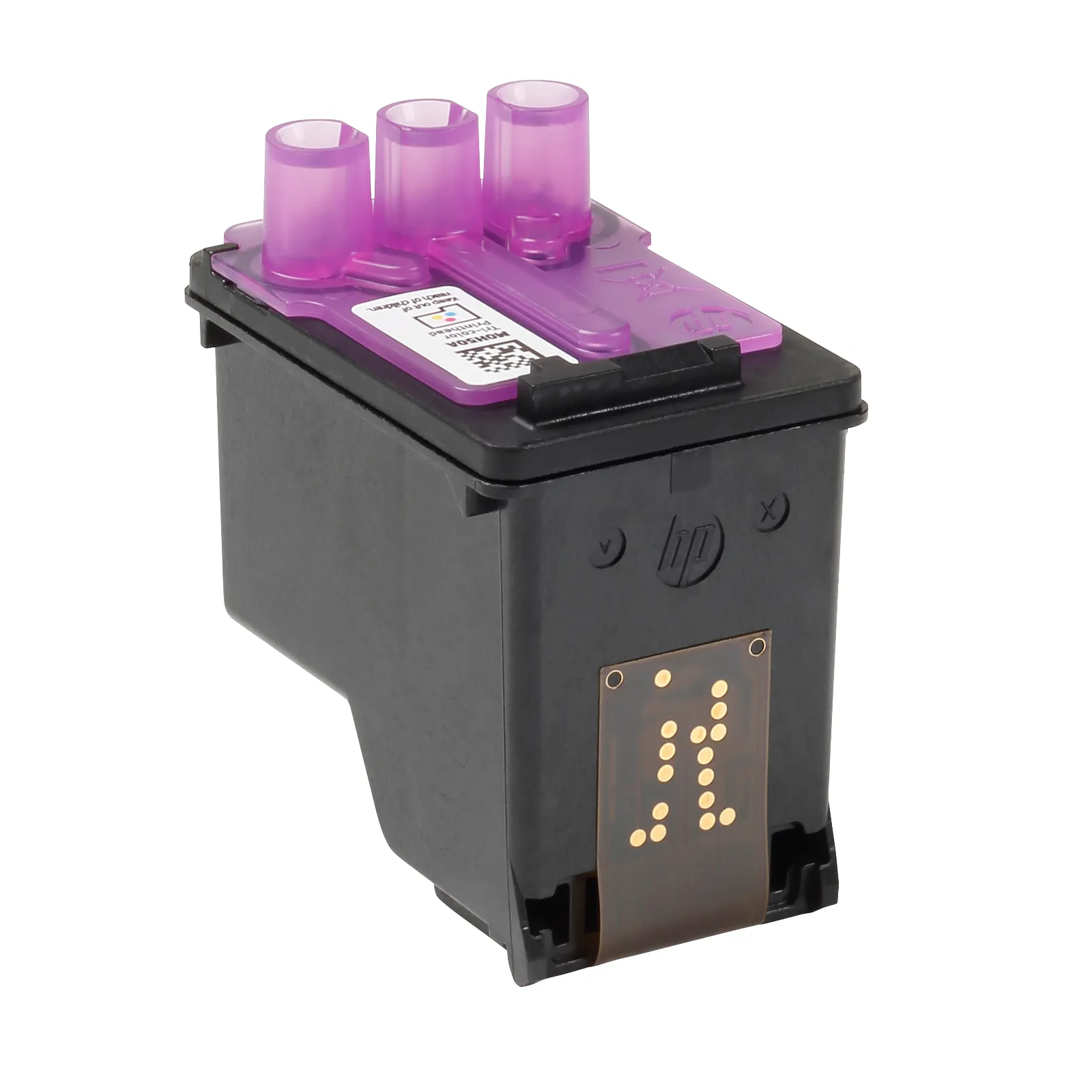 HP M0H50A Tri-color Replacement GT Printhead, rear view